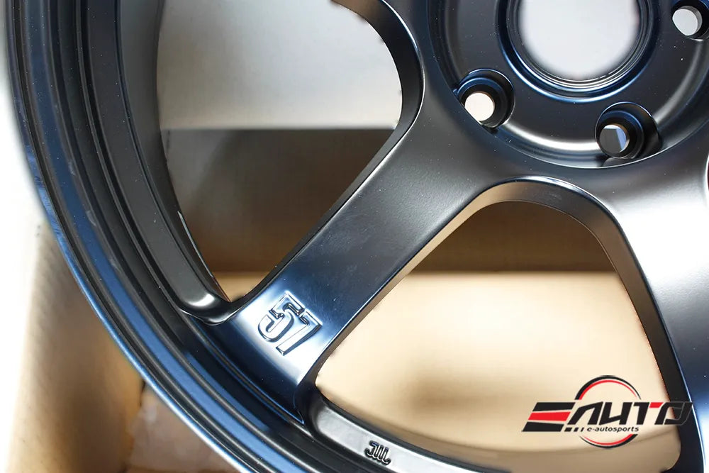 Rays 57DR Semi Gloss Black Wheel 19x9.5 19x10.5 5x120 Set of 4