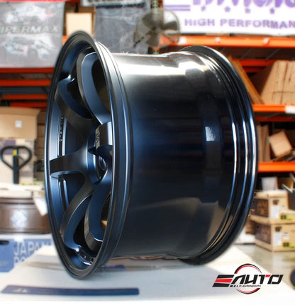 Rays 57DR Semi Gloss Black Wheel 19x9.5 19x10.5 5x120 Set of 4