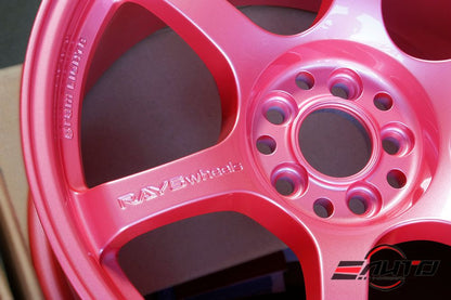 Rays Gram Lights 57DR Sakura Pink Wheel Rim 17" 17x9 +22 5x114 *19.5lbs*