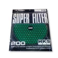 HKS 3 Layer Dry 200mm Green Replacement Air Filter Element