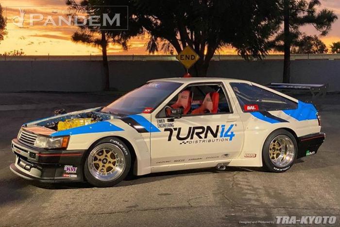 Pandem Aero 1983-87 Toyota (AE86) Corolla Levin Hatchback Wide