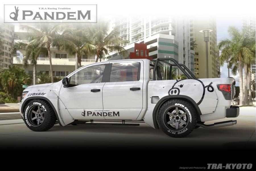 Pandem Aero 2020+ Nissan Titan Full Widebody Aero Kit