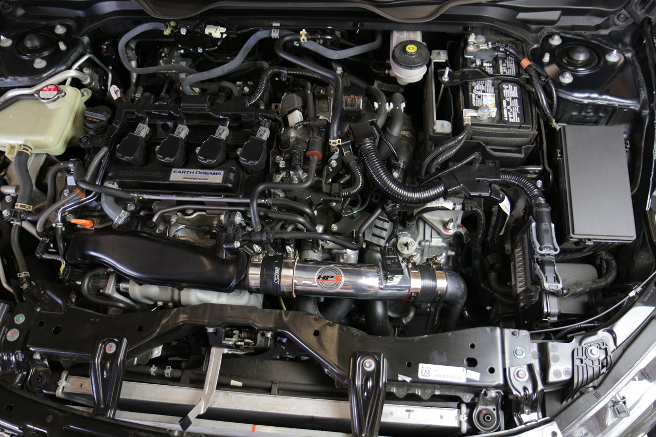HPS Performance Air Intake Kit 2016-2021 Honda Civic Non Si 1.5T Turbo-Blue