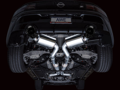 AWE Tuning 2023 Nissan Z RZ34 RWD Touring Edition Cat-Back Exhaust System w/ Diamond Black Tips