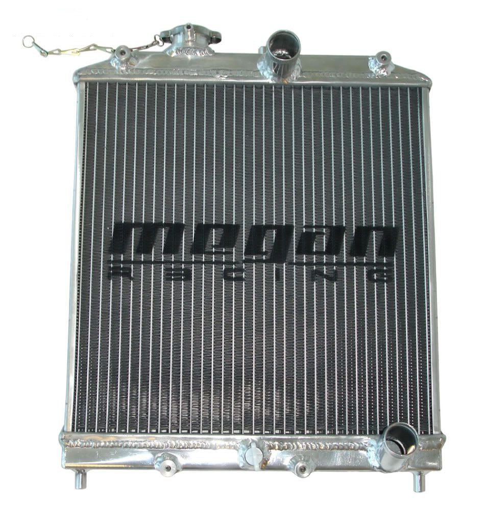 MEGAN 2 Row Aluminum Radiator Civic D15 D16 D15B8 D16Y8 B16A2 MT w/ 12" Fan