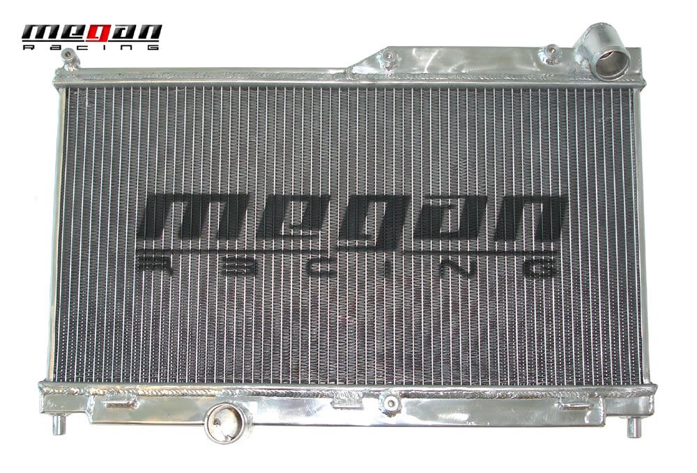 MEGAN 3 Row Aluminum Radiator RX7 RX-7 93-96 13B-REW 13B FD3S Manual w/ 12" Fan