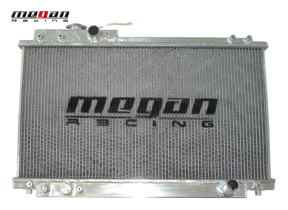 MEGAN 3 Row Aluminum Radiator Supra 93-98 JZA80 2JZGE 2JZGTE Manual