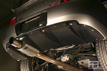 APR Carbon Fiber Front Wind Splitter + Rear Diffuser for Subaru WRX / STi 02-03