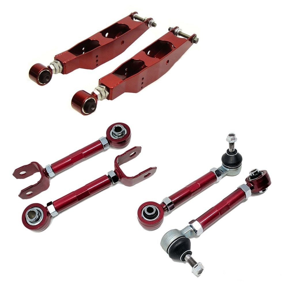 Godspeed 6pc Rear Up Low Control +Toe arm for IS250 IS350 GS350 GS450h GS460 RWD