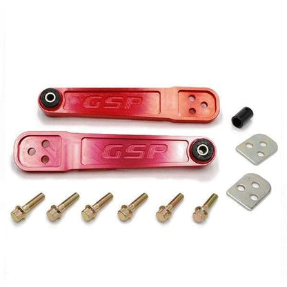 Godspeed 2pc Gen2 Rear Lower Control Arm for Civic LX DX EX 01-05 Si 02-05 Red