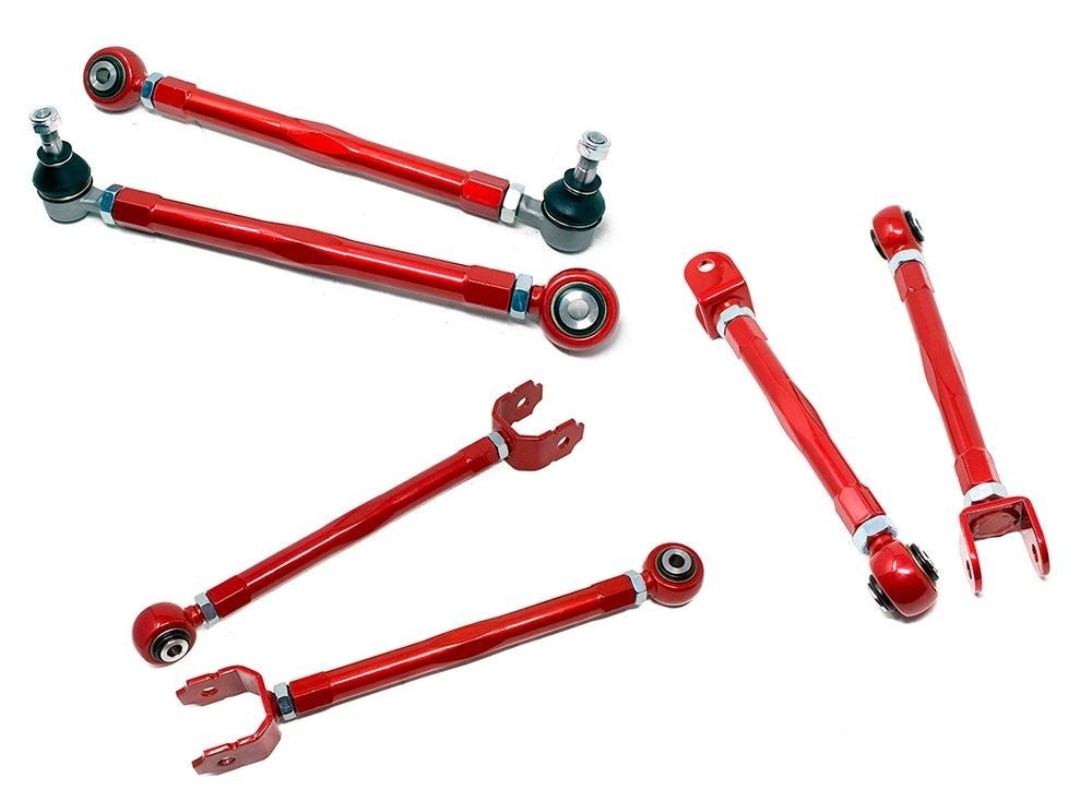 Godspeed 6pc Rear Toe + Trailing + Camber Control Arm for MRS MR2 Spyder 00-06
