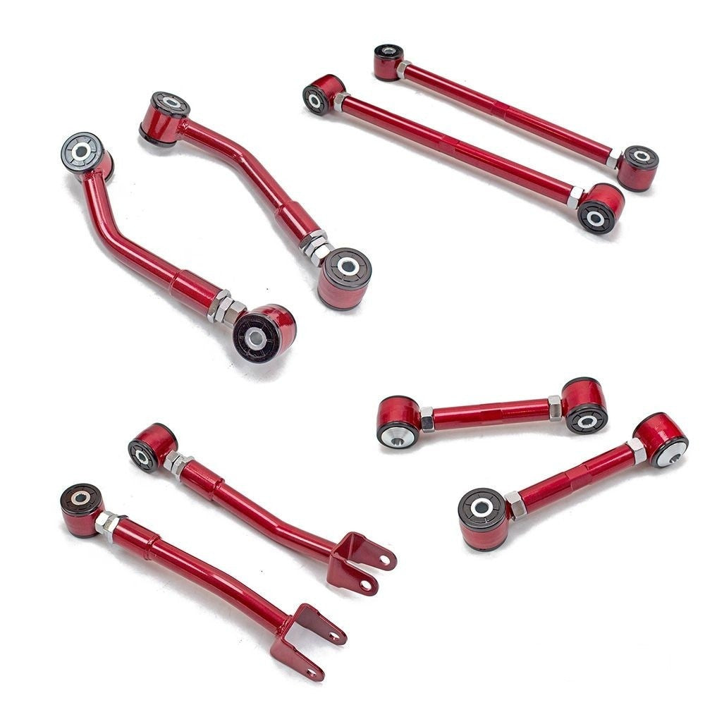 Godspeed 8pc Rear Camber+Trailing+Toe+Upper Control Arm for Toyota Supra A90
