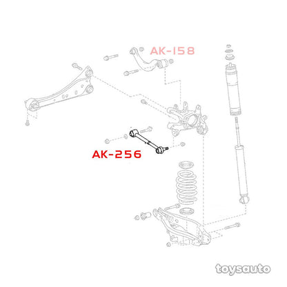 Godspeed 2pc Rear Toe Arm *Spherical* for Rav4 06-18, HS250h 10-12, tC 11-16 iM