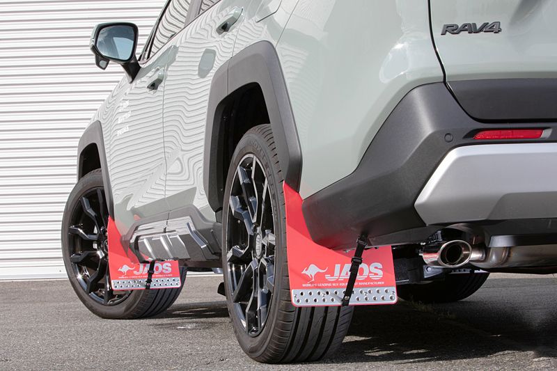 JAOS Front + Rear *Red Mud Guard3 Guard Flap for Toyota Rav4 XA50
