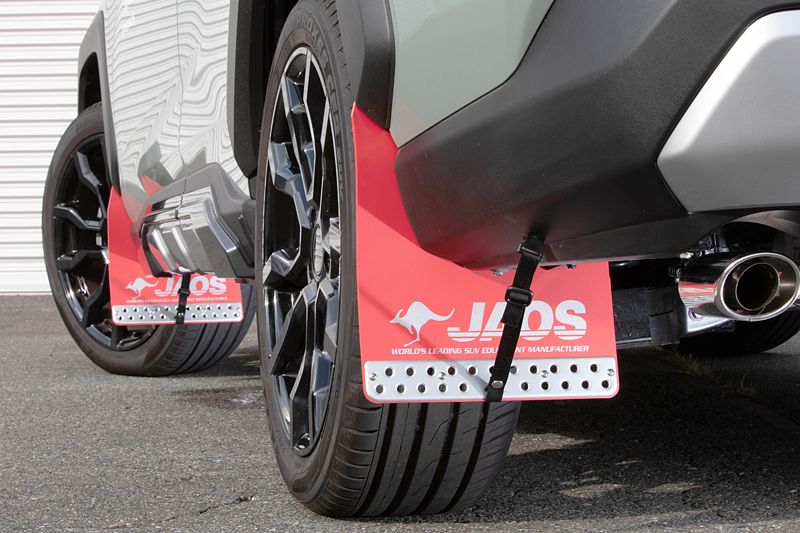 JAOS Front + Rear *Red Mud Guard3 Guard Flap for Toyota Rav4 XA50 19-24
