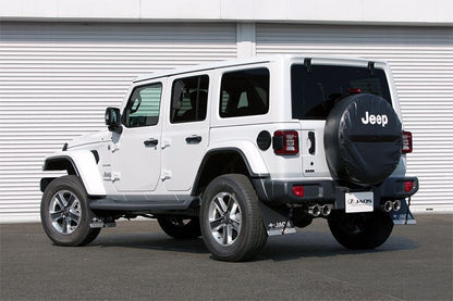 JAOS Front + Rear Black Mud Guard3 Guard Flap for Jeep Wrangler JL 18-25 2/4Door