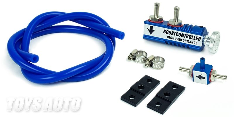Rev9 1-30psi Manual Turbo Charger Boost Controller Control Blue w/ Vacuum hose