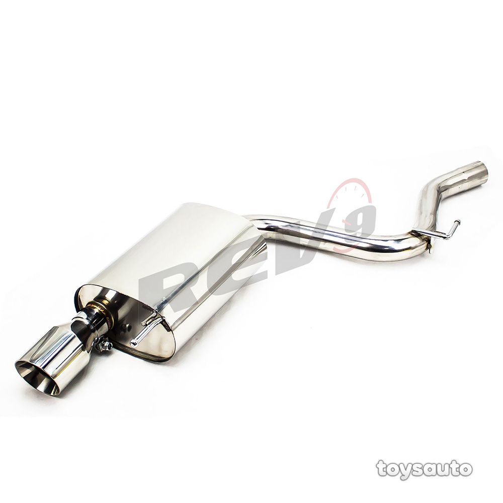 Rev9 Catback Exhaust 4" Dual Tip +Y Pipe for Mustang 2.3L Turbo 15-20 w/o Active