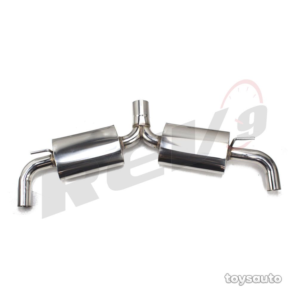 Rev9 4" Roll Dual Tip Catback Muffler Exhaust *38lbs only for VW GTi MK7.5 18-20