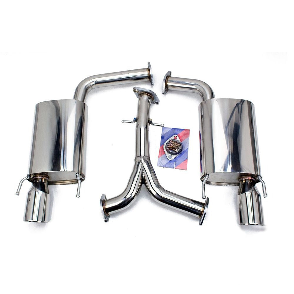 Rev9 FlowMaxx 4" Tip AxleBack Exhaust for GS300 GS350 GS430 GS460 06-11 RWD only