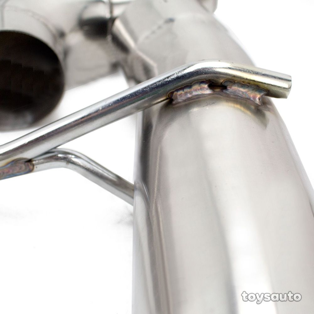 Rev9 Stainless Axleback Muffler Delete Exhaust for Chevrolet Camaro 16-19 2.0T 