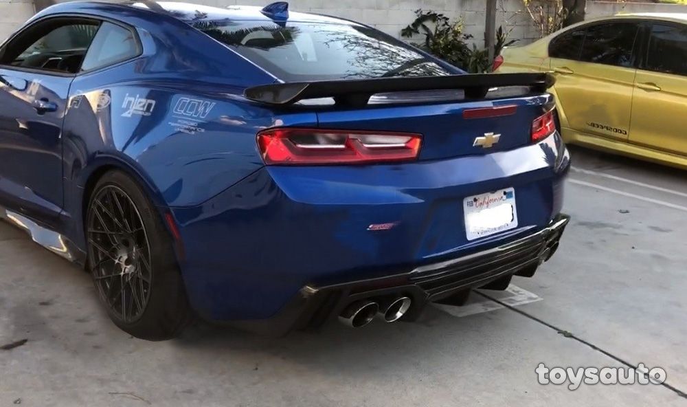 Rev9 Axleback Muffler Delete Exhaust for Chevy Camaro 16-20 SS V8 6.2L *non NPP*