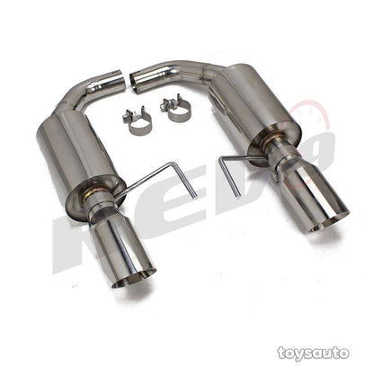 Rev9 FlowMaxx Axleback Exhaust 4" Daul Tip for Mustang 2.3L EcoBoost 3.7L 15-17