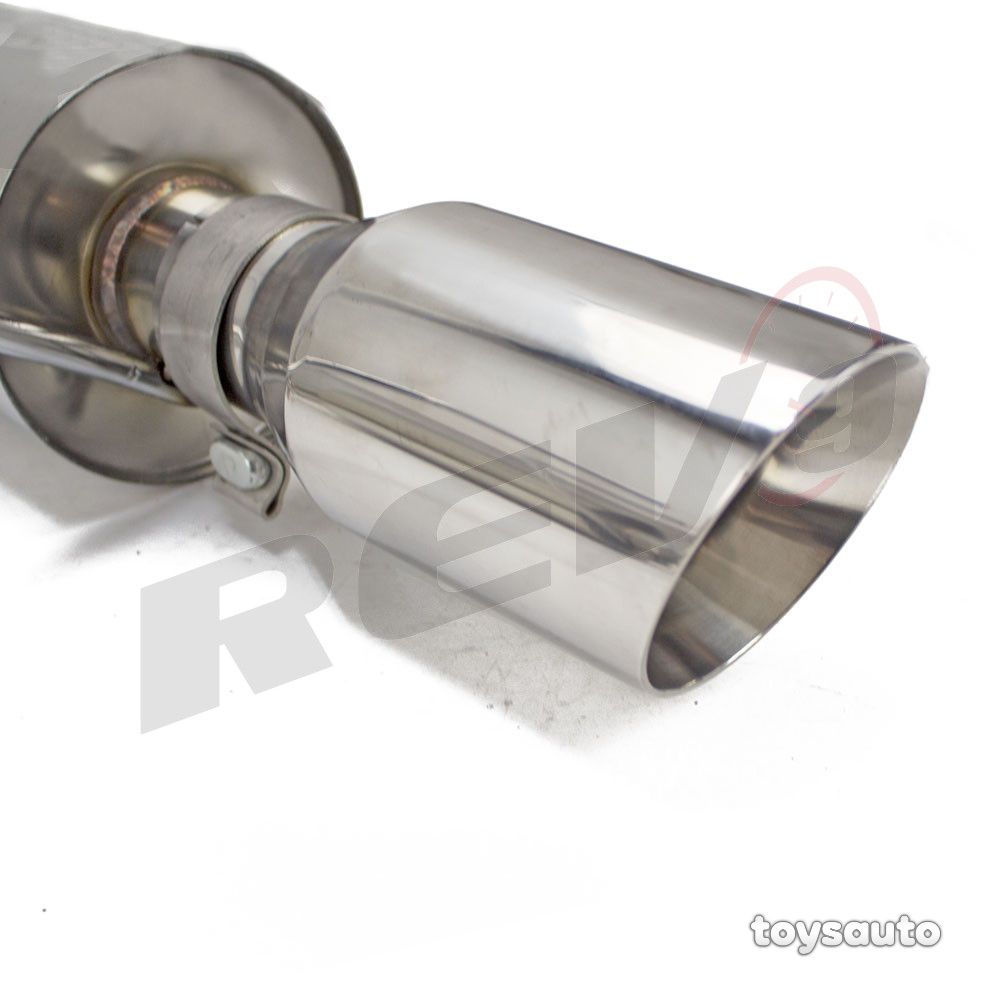 Rev9 FlowMaxx Axleback Exhaust 4" Daul Tip for Mustang 2.3L EcoBoost 3.7L 15-17