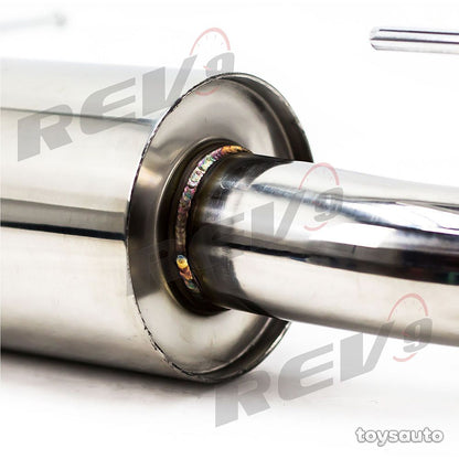 Rev9 Axleback Exhaust 4" Tip "2.5 Pipe" for Ford Mustang GT GT500 Boss 302 11-14