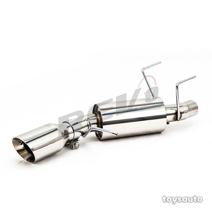 Rev9 FlowMaxx Axleback Exhaust 4" Stainless Dual Tip for Mustang V6 3.7L 11-14