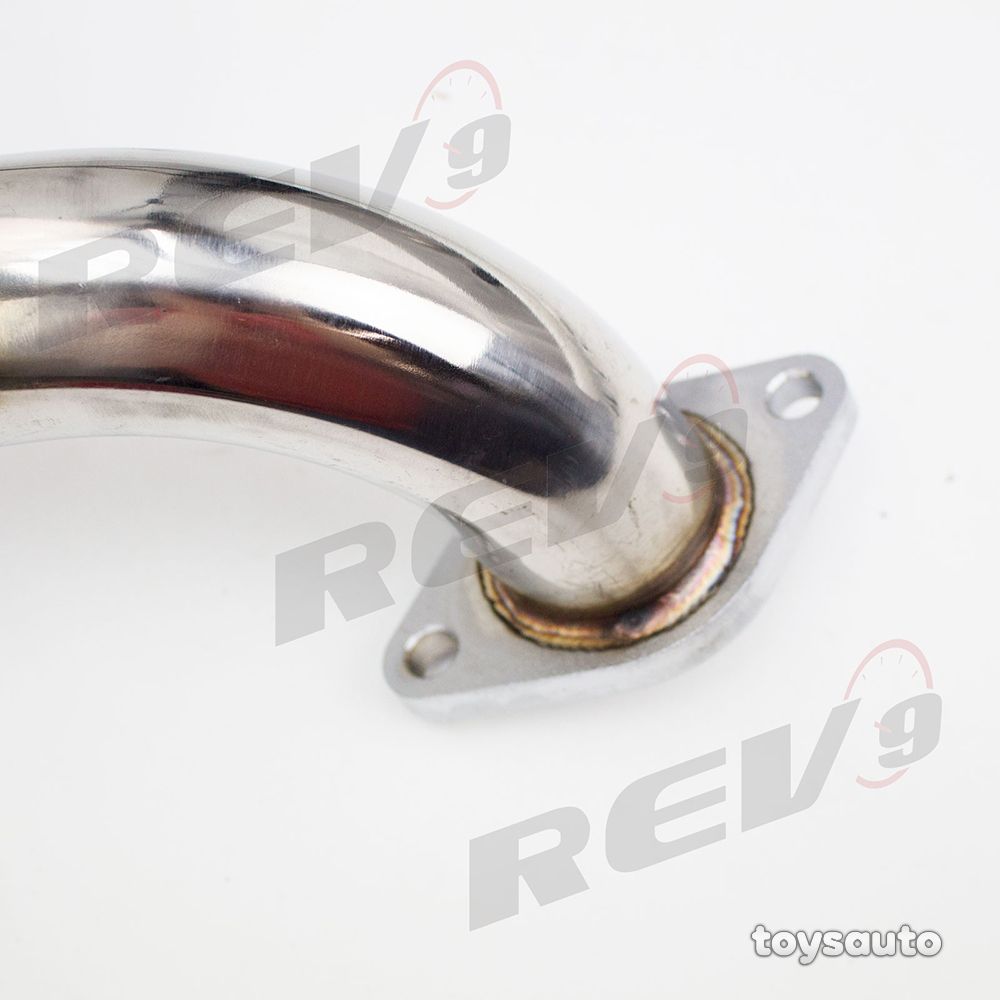 Rev9 FlowMaxx Axleback Muffler Delete Exhaust 3" Tip for WRX STi 11-14 Sedan