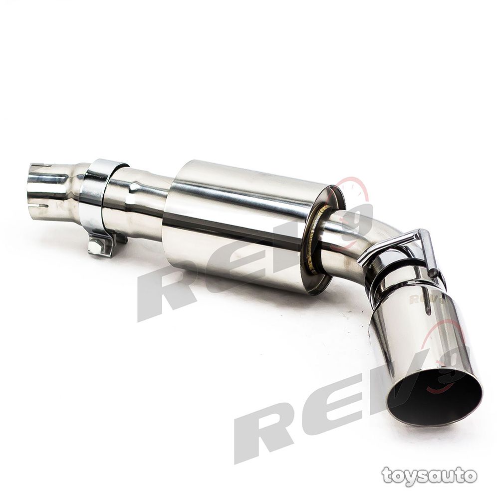 Rev9 FlowMaxx Axleback Exhaust 4" SS Dual Tip for Camaro V6 3.6L 10-15 LT LS