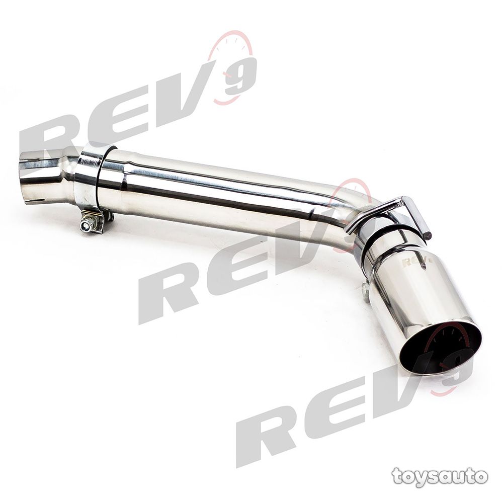 Rev9 Axleback Exhaust 4" Dual Tip *Straight Pipe for Camaro V8 6.2L 10-15 SS ZL1
