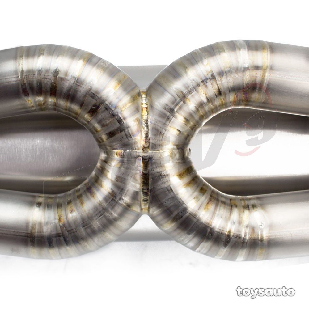 Rev9 Race Full Titanium Catback Exhaust 2.75" *Valved for Audi R8 4.2L V8 08-12