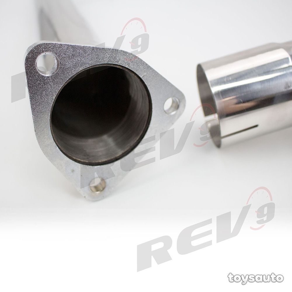 Rev9 4.5" Stainless Single Tip Catback Exhaust for Honda S2000 00-09 AP1 AP2