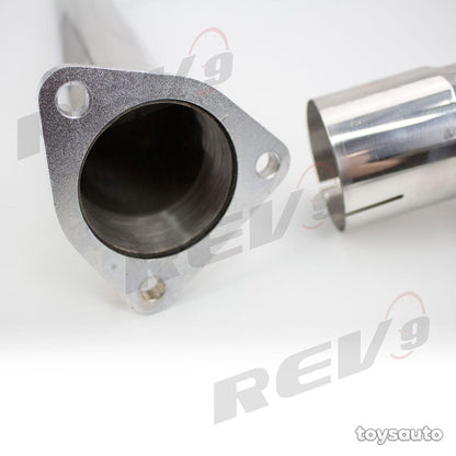 Rev9 4.5" Stainless Single Tip Catback Exhaust for Honda S2000 00-09 AP1 AP2