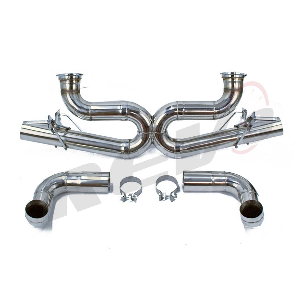 Rev9 Stainless Catback Exhaust *Track Edition* 3" Tip for Audi R8 5.2L V10 09-15