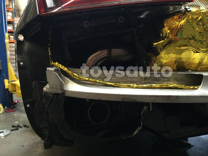 Rev9 Stainless Catback Exhaust 76mm Tip + 3" X Pipe for Audi R8 5.2L V10 09-15