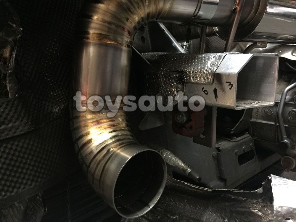 Rev9 18lbs Full Titanium Catback Exhaust 63.5mm Tip for Audi R8 4.2L V8 08-12