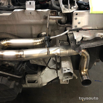 Rev9 18lbs Track Edition Full Titanium Catback Exhaust for Audi R8 4.2L V8 08-12