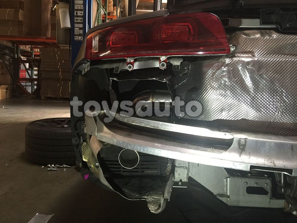 Rev9 Stainless Catback Exhaust 63.5mm Tip + X Pipe for Audi R8 4.2L V8 08-15