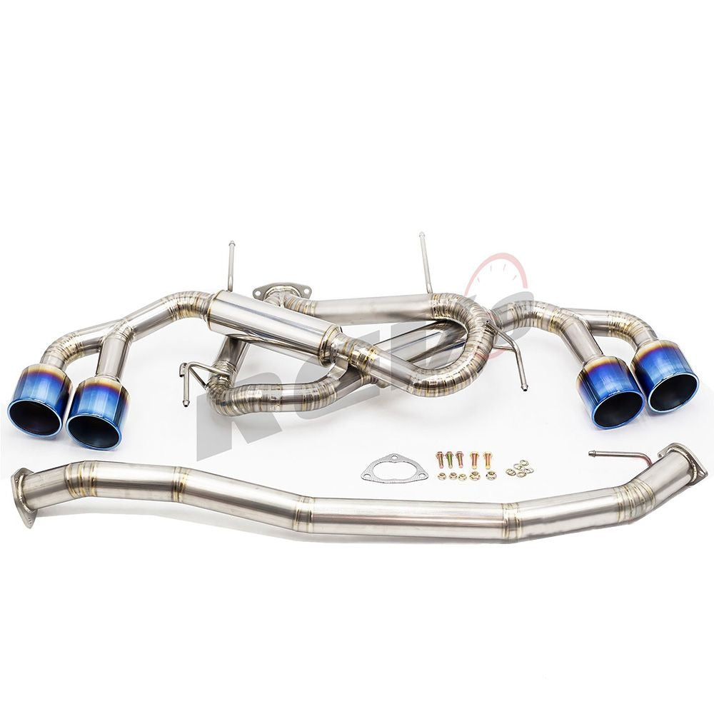 Rev9 18lbs Full Titanium Catback Exhaust Quad 5" Tip for Skyline GTR R35 09-17