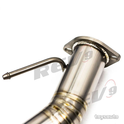 Rev9 18lbs Full Titanium Catback Exhaust Quad 5" Tip for Skyline GTR R35 09-17