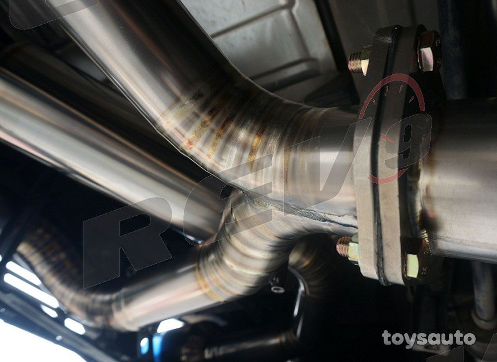 Rev9 18lbs Full Titanium Catback Exhaust Quad 5" Tip for Skyline GTR R35 09-17