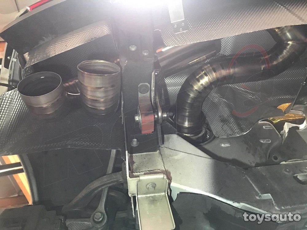Rev9 11lbs Full Titanium 3" X Pipe Catback Exhaust for Lamborghini Gallardo 09+