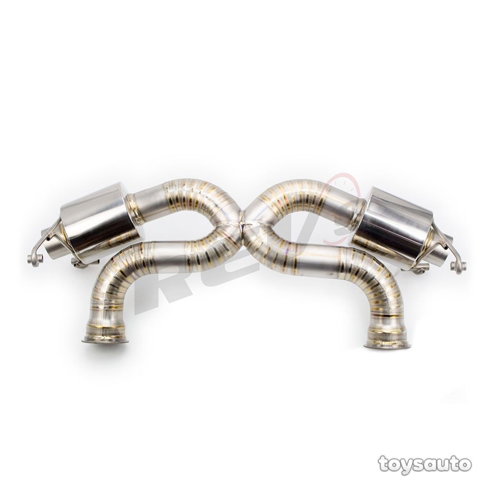 Rev9 11lbs Full Titanium 3" X Pipe Catback Exhaust for Lamborghini Gallardo 09+
