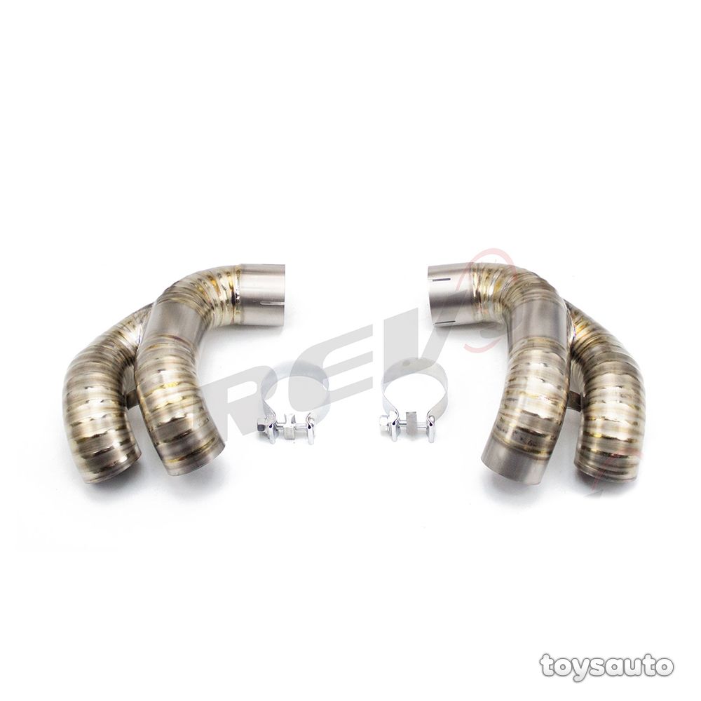 Rev9 11lbs Full Titanium 3" X Pipe Catback Exhaust for Lamborghini Gallardo 09+
