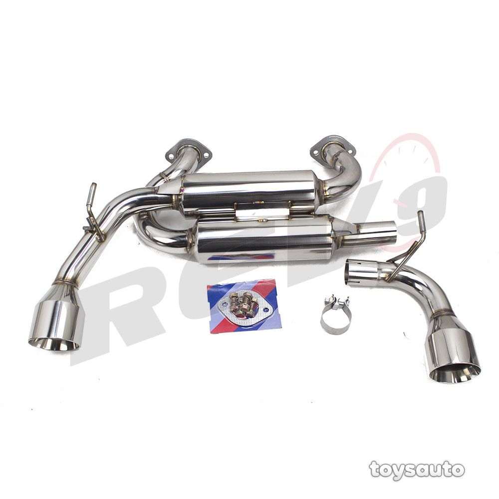 Rev9 FlowMaxx AxleBack Exhaust for Infiniti Q60 Q60s Red Sport 3.0T Turbo 17-20