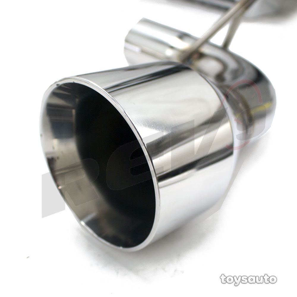 Rev9 FlowMaxx AxleBack Exhaust for Infiniti Q60 Q60s Red Sport 3.0T Turbo 17-20