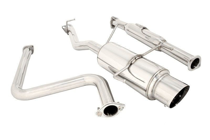 Megan 4.5" Stainless Tip NA TYPE Catback Exhaust for Prelude SI 92-96 +Silencer